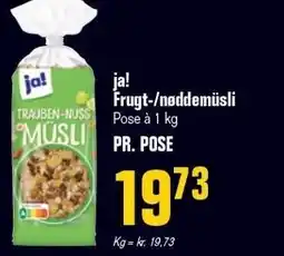 Poetzsch Padborg ja! Frugt-/nøddemüsli tilbud