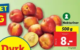 Lidl Nektariner tilbud