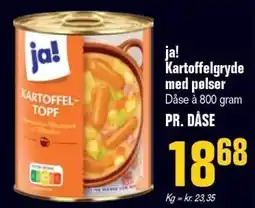 Poetzsch Padborg ja! Kartoffelgryde med pølser tilbud