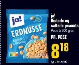 Poetzsch Padborg ja! Ristede og saltede peanuts tilbud