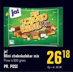 Poetzsch Padborg ja! Mini chokoladebar mix tilbud