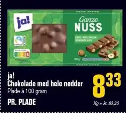 Poetzsch Padborg ja! Chokolade med hele nødder tilbud