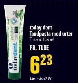 Poetzsch Padborg today dent Tandpasta med urter tilbud
