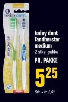 Poetzsch Padborg today dent Tandbørster medium tilbud