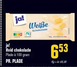Poetzsch Padborg ja! Hvid chokolade tilbud