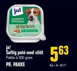ja! Saftig paté med vildt
