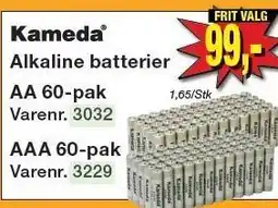 Kameda Alkaline batterier