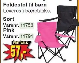 Harald Nyborg Foldestol til børn tilbud