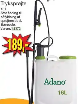 Harald Nyborg Tryksprøjte tilbud