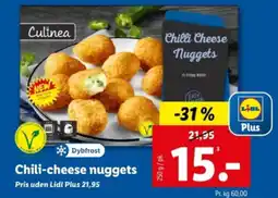 Lidl Chili-cheese nuggets tilbud