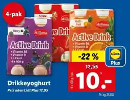 Lidl Drikkeyoghurt tilbud