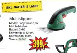 Harald Nyborg Multiklipper tilbud