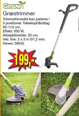 Harald Nyborg GROUW Græstrimmer tilbud