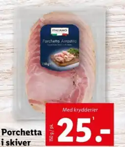 Lidl Porchetta i skiver tilbud