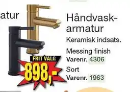 Harald Nyborg Håndvaskarmatur tilbud