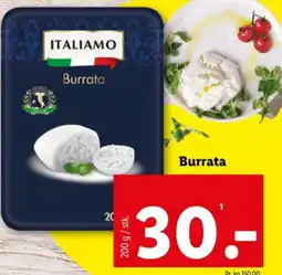 Lidl Burrata tilbud