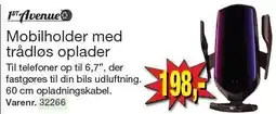 Harald Nyborg Mobilholder med trådløs oplader tilbud