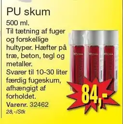 Harald Nyborg PU skum tilbud