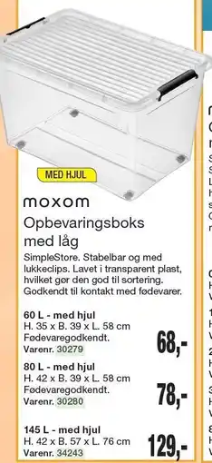 Harald Nyborg Opbevaringsboks med låg tilbud