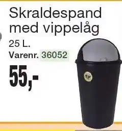 Harald Nyborg Skraldespand med vippelåg tilbud