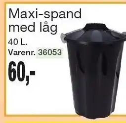 Harald Nyborg Maxi-spand med låg tilbud