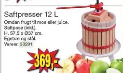 Harald Nyborg Saftpresser 12 L tilbud