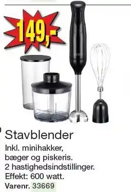 Harald Nyborg Stavblender tilbud
