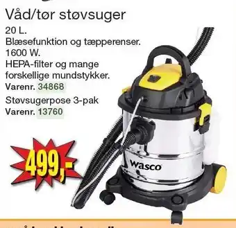 Harald Nyborg Våd/tør støvsuger tilbud