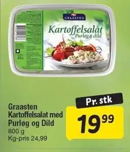 Fakta Tyskland Graasten Kartoffelsalat med Purløg og Dild tilbud