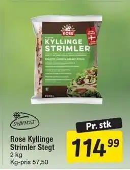 Fakta Tyskland Rose Kyllinge Strimler Stegt tilbud