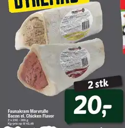 Fakta Tyskland Faunakram Marvrulle Bacon el. Chicken Flavor tilbud