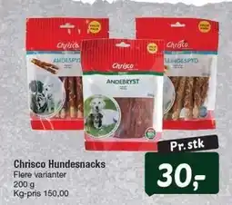Fakta Tyskland Chrisco Hundesnacks tilbud