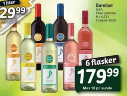 Fakta Tyskland Barefoot tilbud