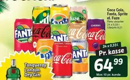 Fakta Tyskland Coca Cola, Fanta, Sprite el. Fuze tilbud
