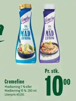 Min Købmand Cremefine tilbud