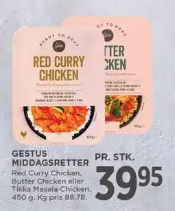 MENY GESTUS MIDDAGSRETTER tilbud