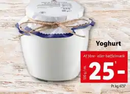 Lidl Yoghurt tilbud