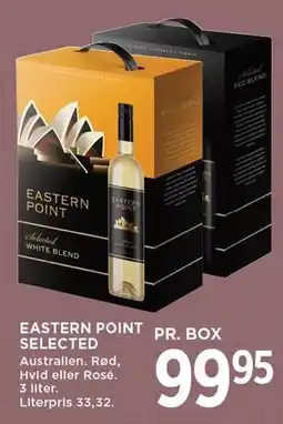MENY EASTERN POINT SELECTED tilbud
