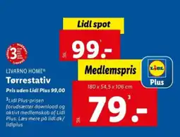 Lidl LIVARNO HOME® Tørrestativ tilbud