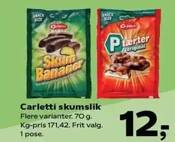 SuperBrugsen Carletti skumslik tilbud