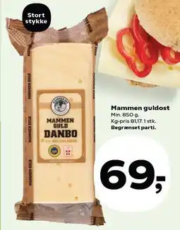 SuperBrugsen Mammen guldost tilbud