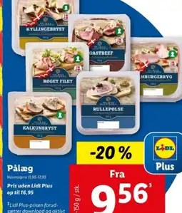 Lidl Pålæg tilbud