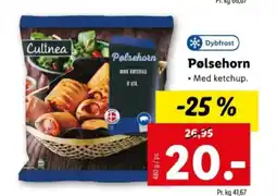 Lidl Pølsehorn tilbud