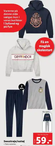 Lidl Sweattrøje/nattøj tilbud