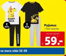 Lidl Pyjamas tilbud