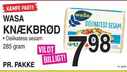 ABC Lavpris WASA KNÆKBRØD tilbud