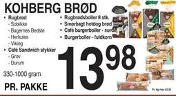 ABC Lavpris KOHBERG BRØD tilbud