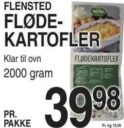 ABC Lavpris FLENSTED FLØDE- KARTOFLER tilbud