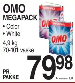 ABC Lavpris OMO MEGAPACK tilbud