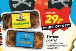 Bilka Stryhns postej tilbud